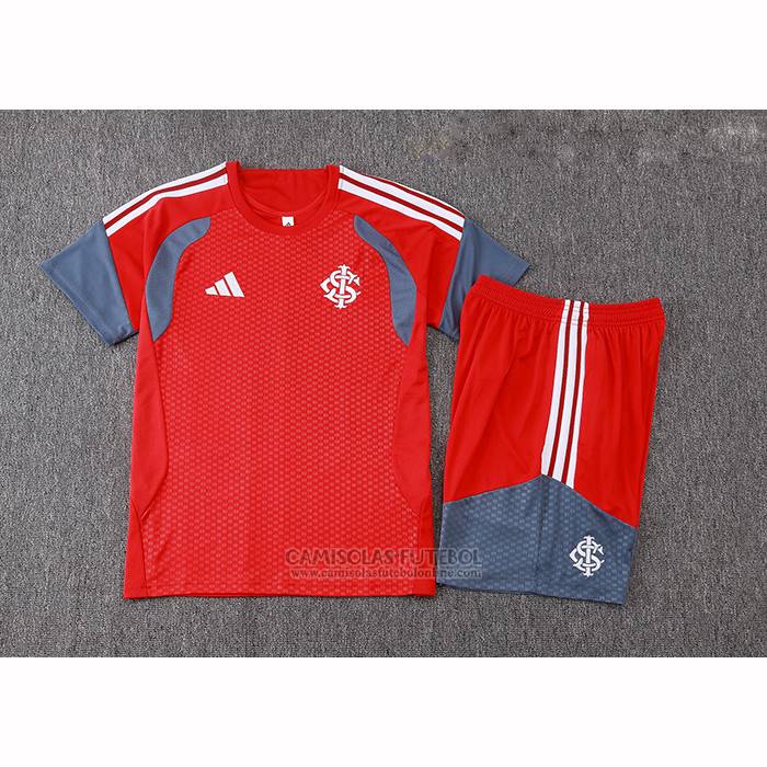 Fato de Treino SC Internacional Manga Curta 2026-2027 Vermelho - Calcas Curta